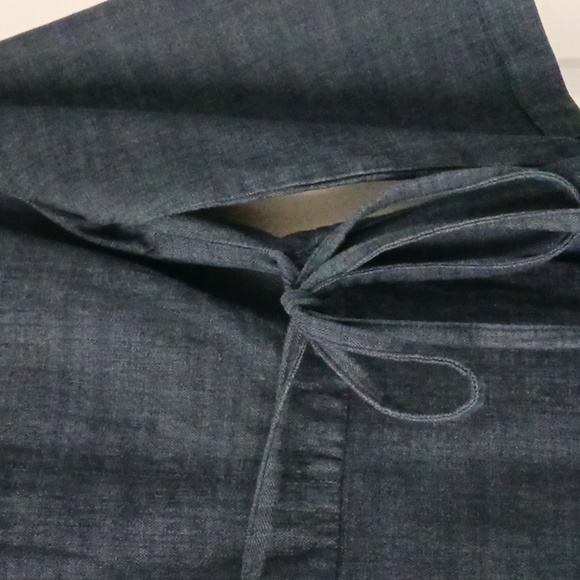 Free People Denim Wrap Dress in Blue - Picture 3 of 8